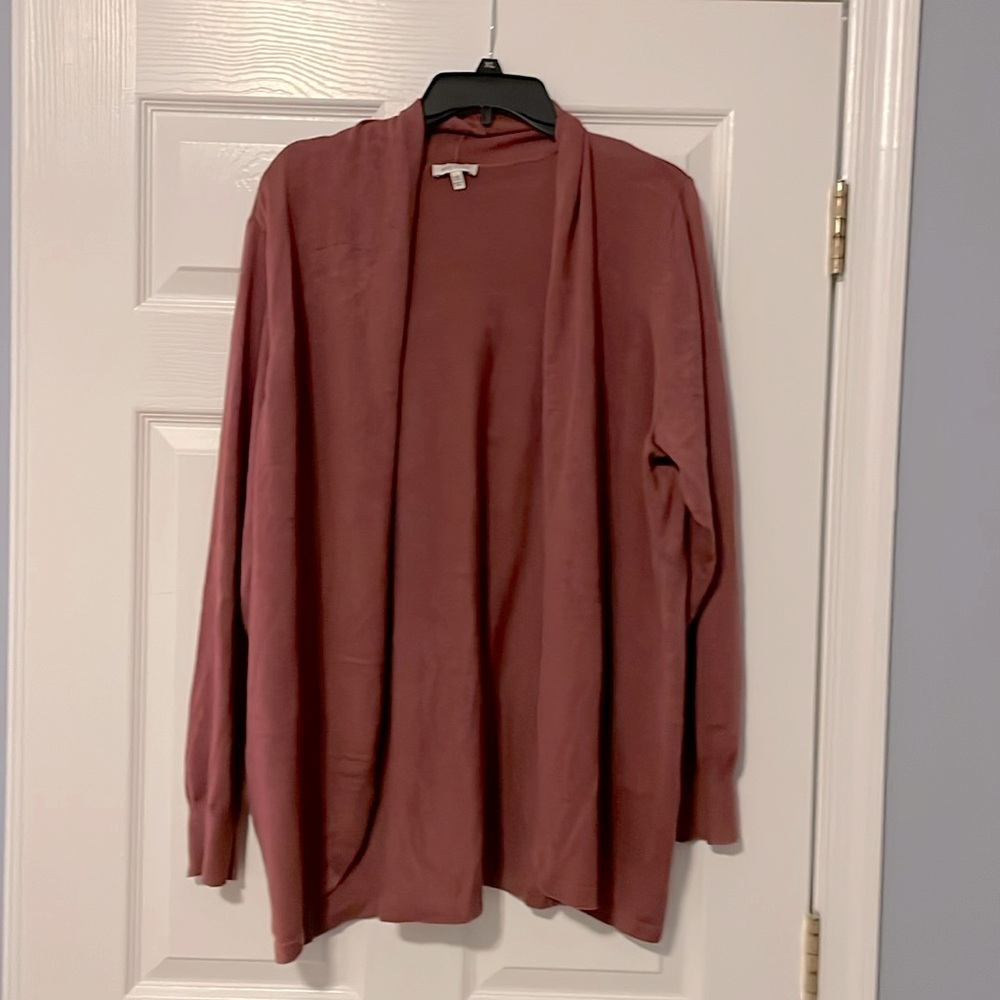 XXL Cardigan - Heather Red